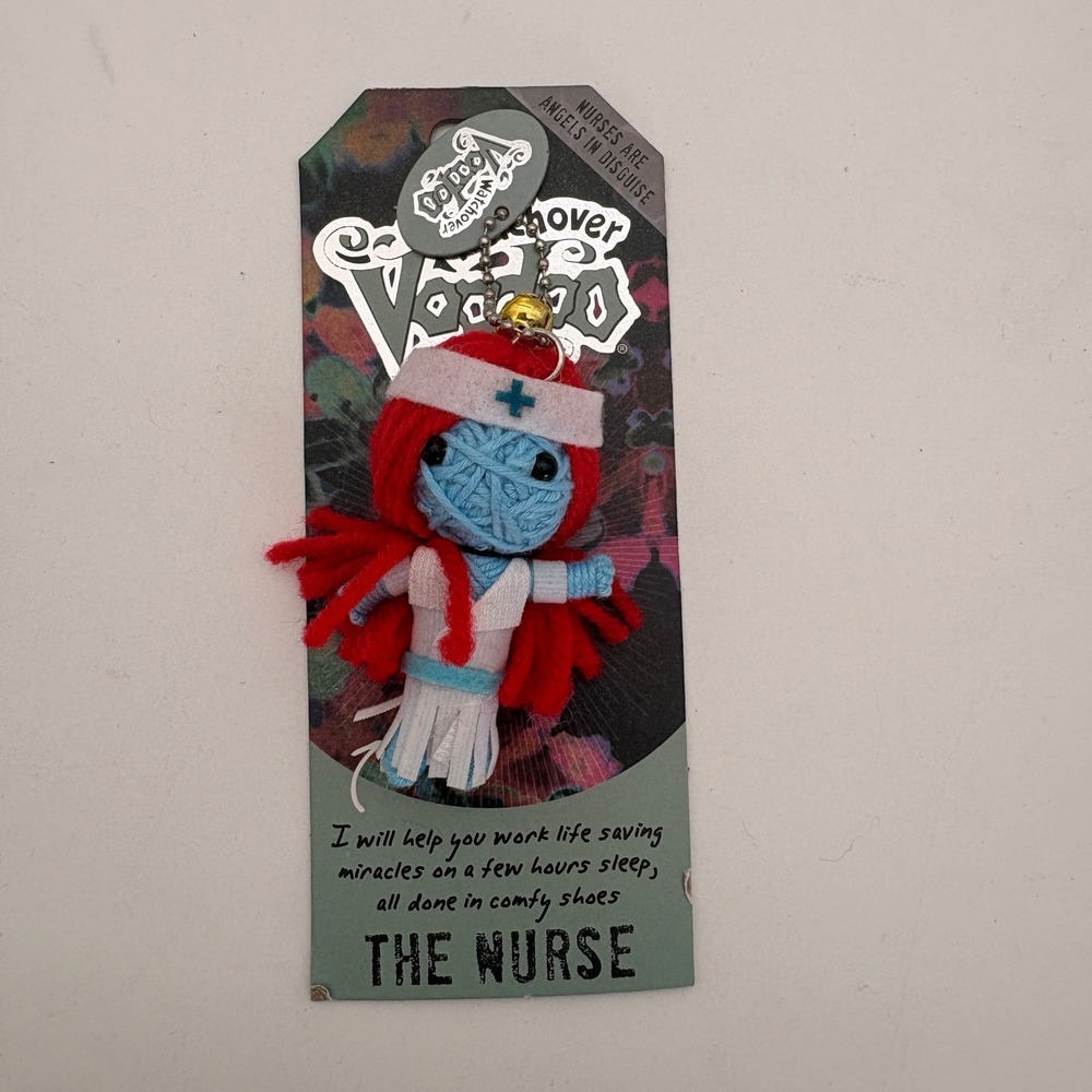 Watchover Voodoo The Nurse String Doll Keychain Collectible Mascot Ref 014 NEW